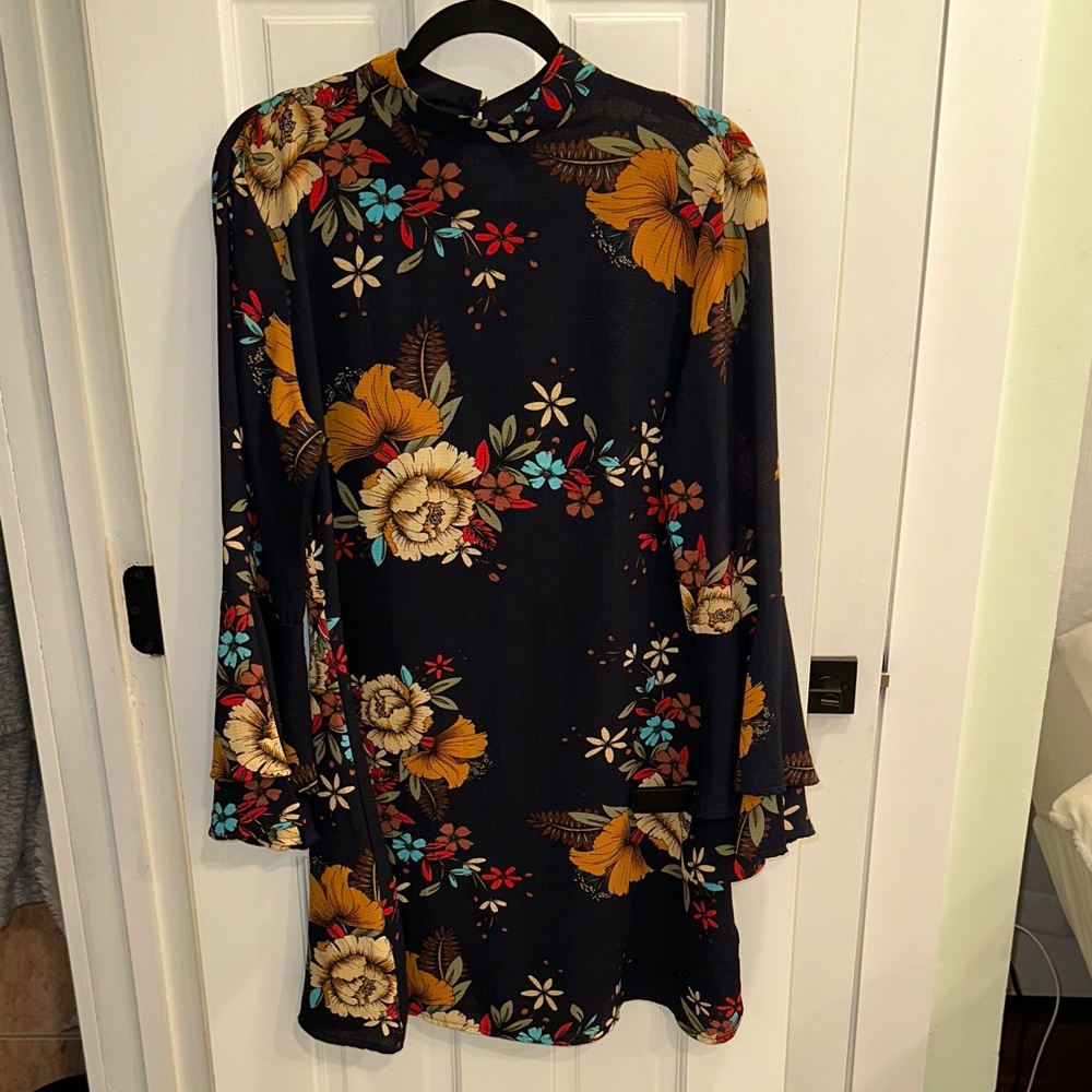 Floral Long Sleeve Dress